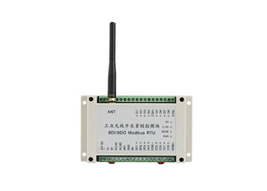 8DI8DO draadloze Draadloze de Pompcontrole 8 van Modbus RTU Input/Output Witte Plastic Bijlage