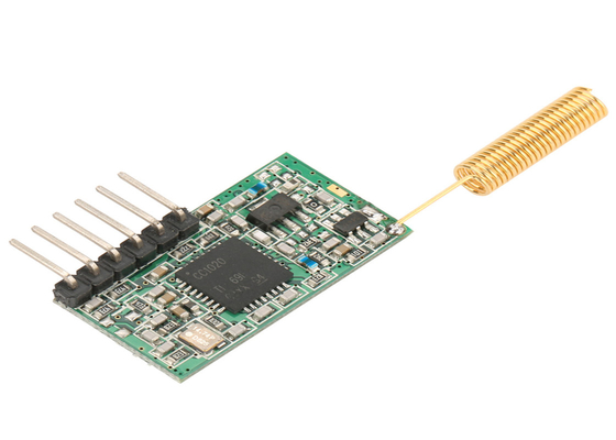 100mW draadloze de Zendontvangermodule van de Controlemodule 433MHz Mini Size rf voor 1km