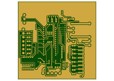 2 lagen van rf Multilayer van PCB Raads 100 X 100mm Fr-4 HASL met Loodul Goedkeuring