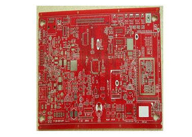Raad van PCB van rf Multilayer, kiest/de Tweezijdige PCB-Rode Kleur van de Prototyperaad uit