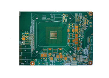 De groene Raad van Kleuren Multilayer PCB, PCB Gedrukte de Onderdompelings Gouden Oppervlakte van de Kringsraad