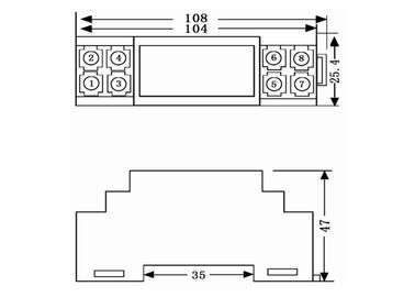 AC Type Huidige de Isolatorzender van het Voltagesignaal aan 0-5V/4-20mA ls-tet-AI
